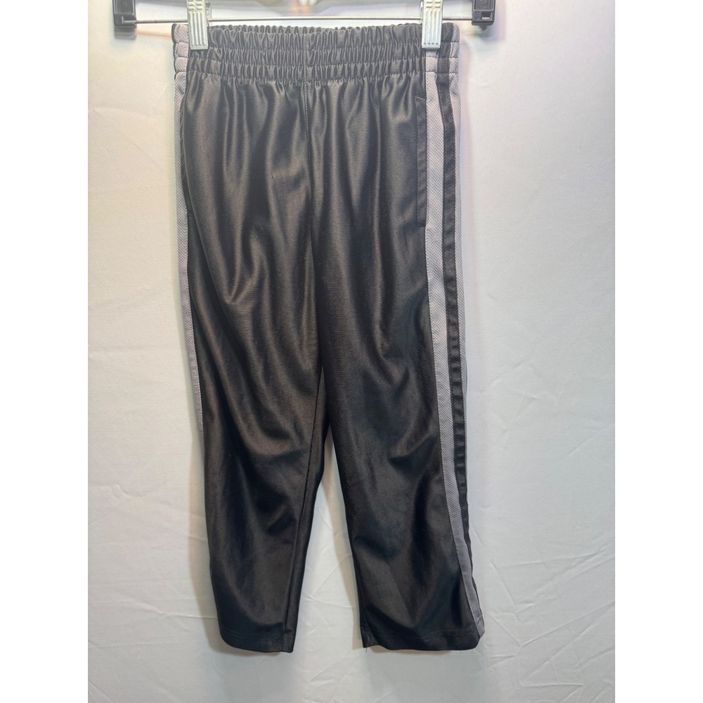 Highland Outfitters Kids Track Pants Black‎ Grey Side Stripe Size 5/6 Athletic